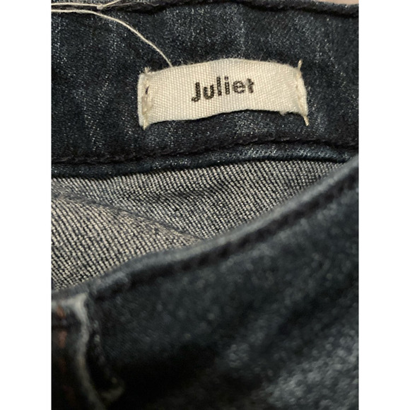 L.T.J Letter To Juliet Womens Cropped Jean Pockets Mid Rise Denim 26 - Picture 4 of 8